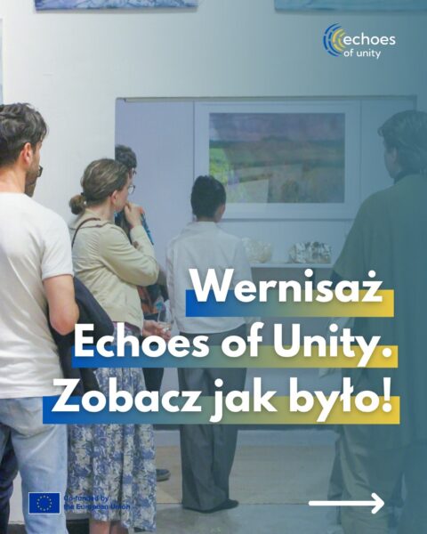 Wernisaż "Echoes of Unity" za nami - dziękujemy wszystkim, którzy przyszli, rozmawiali, oglądali, słuchali i byli z nami tego wieczoru. Było pięknie, spokojnie…