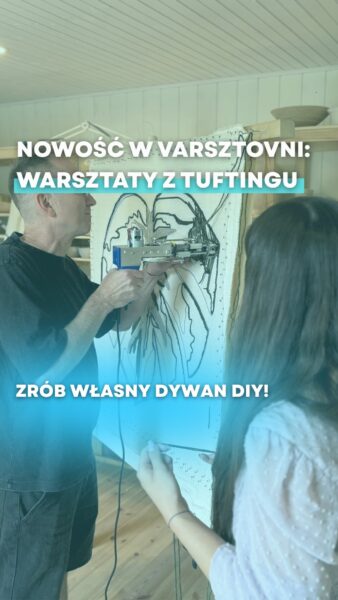 🔥 Szukamy dla Was cały czas nowych, ciekawych warsztatów i właśnie dlatego razem z @floppy.rugs ruszamy z warsztatami z robienia dywanów! Tufting to technika tw…