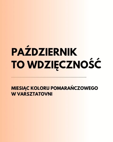 🍂 Październik to miesiąc wdzięczności! Kolorowe liście, ciepłe odcienie pomarańczu i spokojniejsze jesienne dni zachęcają do chwili refleksji. 🍁 To dobry moment…